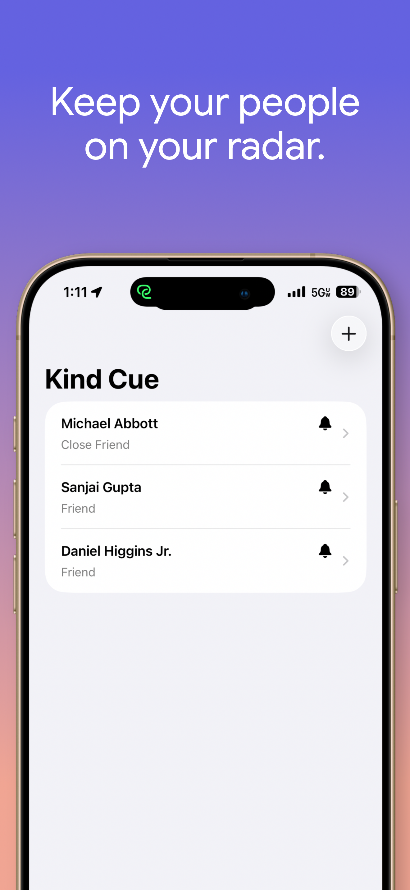 Kind Cue iPhone screenshot 2